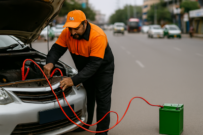 Car Battery Jumpstart
